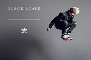 Ilusat lookbooki videokunsti Black Scale x adidas