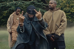 Travis Scott ja Kanye West "Piss On Your Grave" video