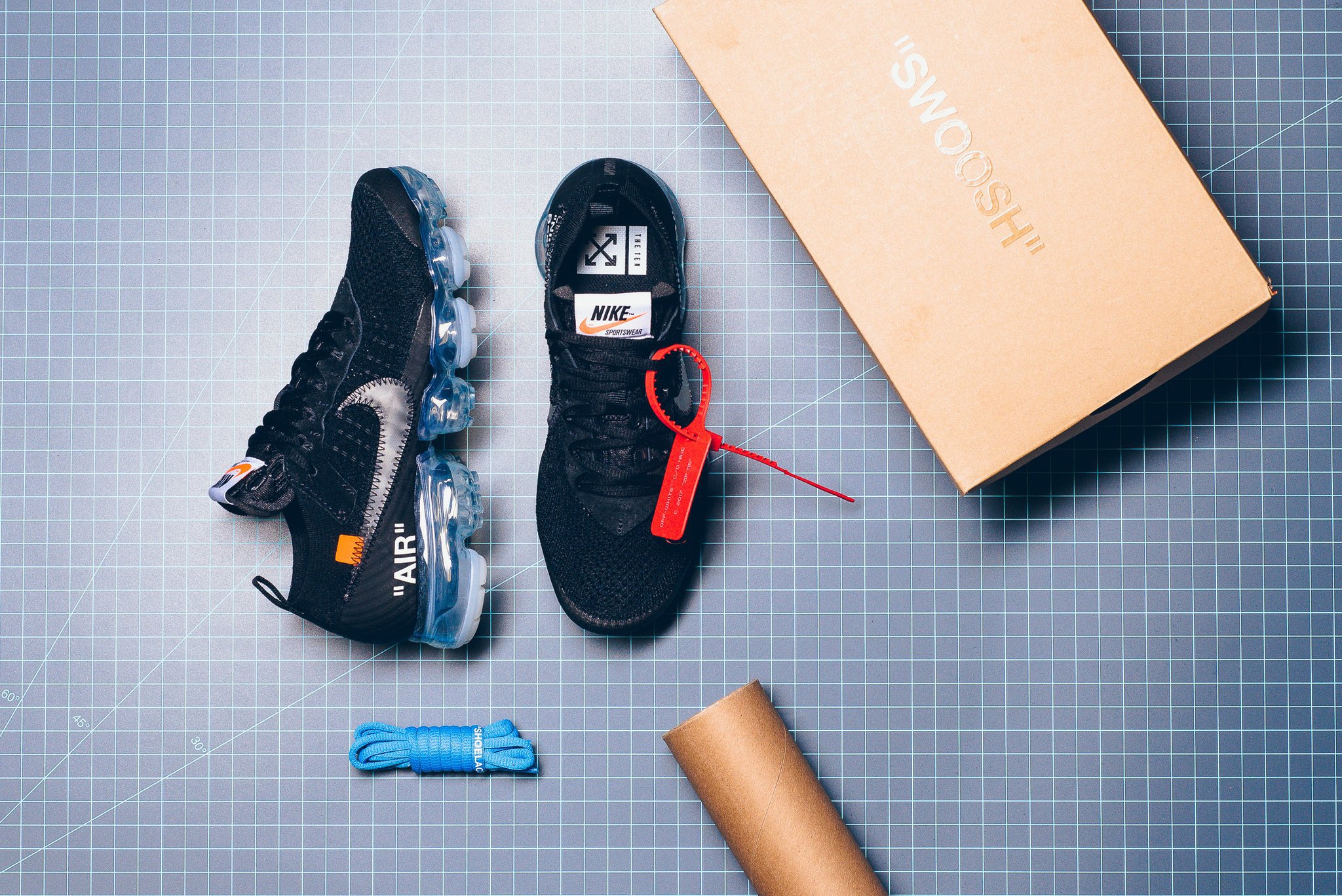 Uus OFF WHITE + Nike Air Vapormax