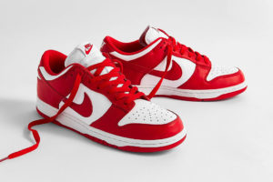 Taskukohasema hinnaga Nike Dunk Low SP "University Red" kukub 12. juunil